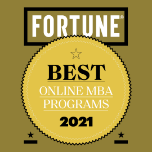 Fortune Best Online MBA Badge